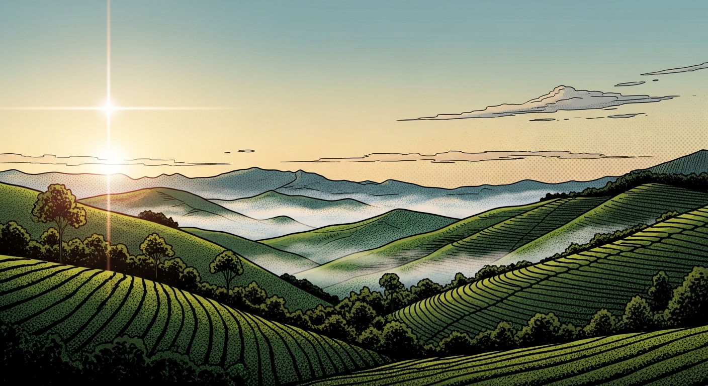 Nilgiri hills landscape